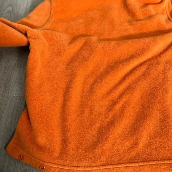 Columbia Orange Fleece Zip Up Jacket - Picture 7 of 13